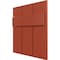 Ekena Millwork 12"W x 12"H True Fit PVC Joined Board-n-Batten Shutters Sample, Colorful Leaves SAMPLE-TFPBBCL - alternate 5